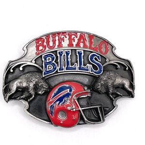 Vintage Buffalo Bills 1987 Limited Edition Belt Buckle Siskiyou Buckle Co Signed